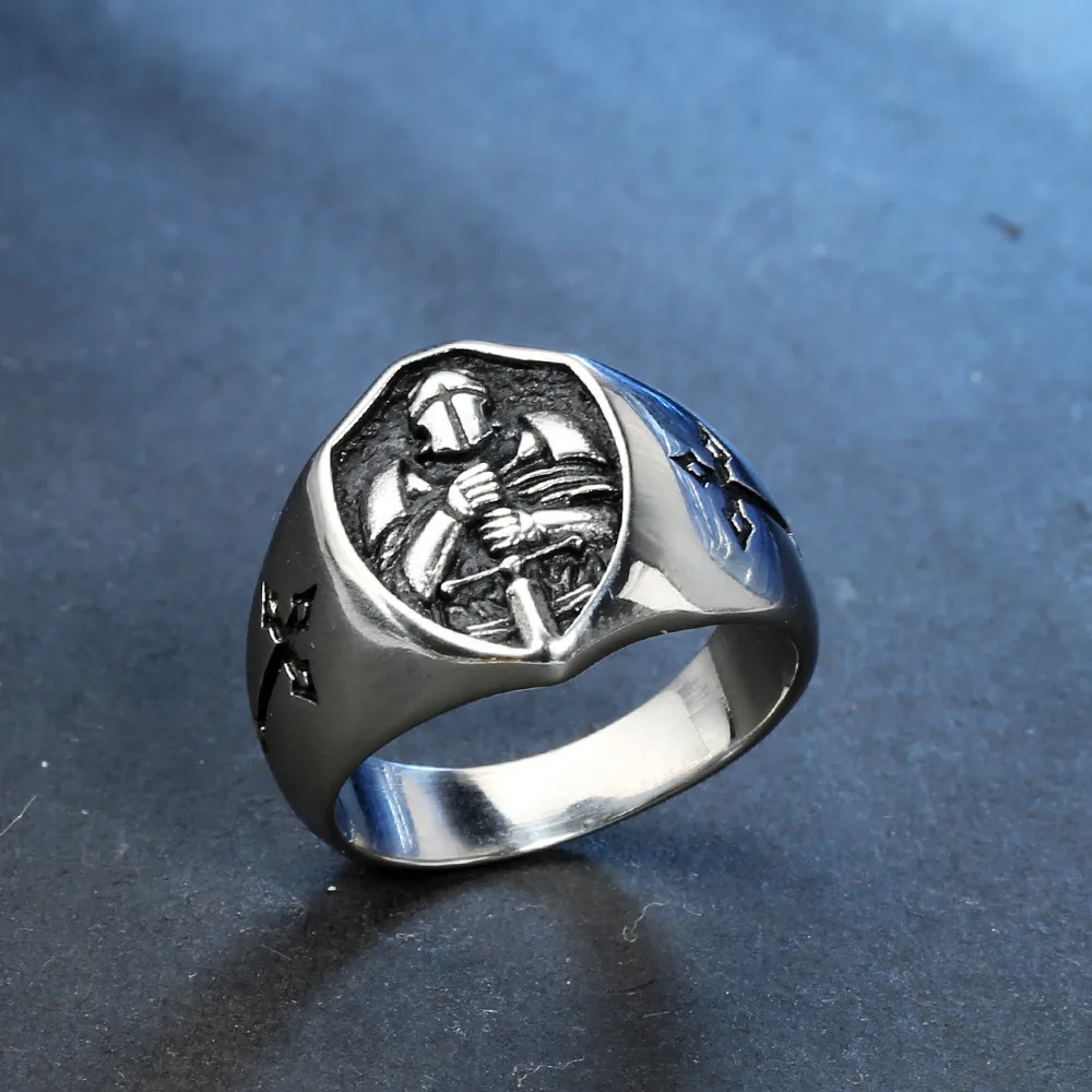 soldier of faith ring 🪖 - military cross prayer - Image 12