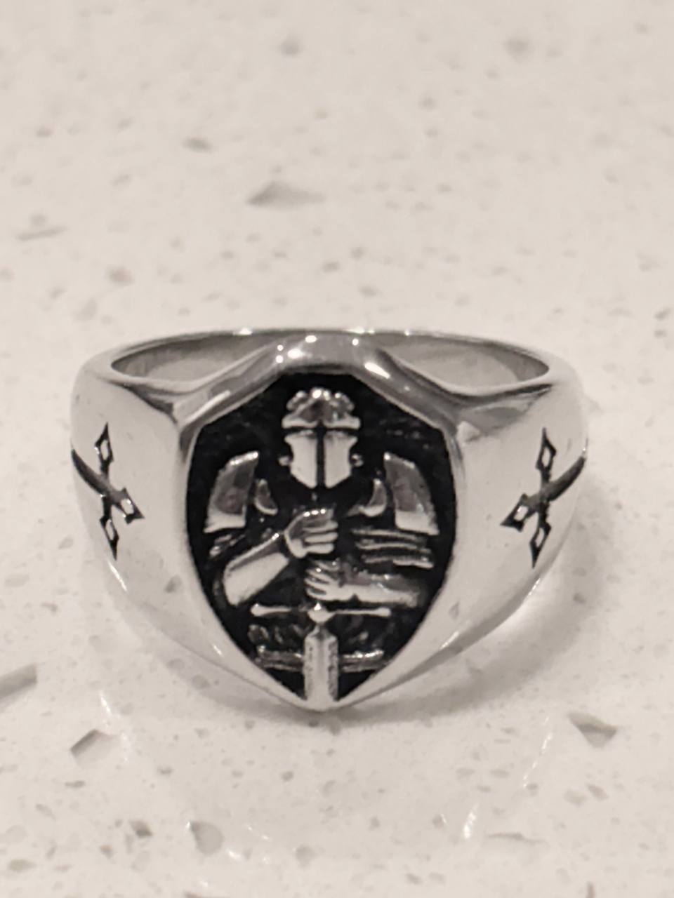 soldier of faith ring 🪖 - military cross prayer - Image 6