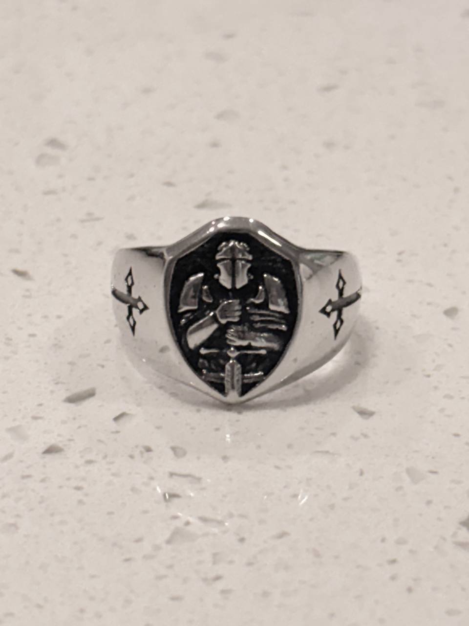 soldier of faith ring 🪖 - military cross prayer - Image 7