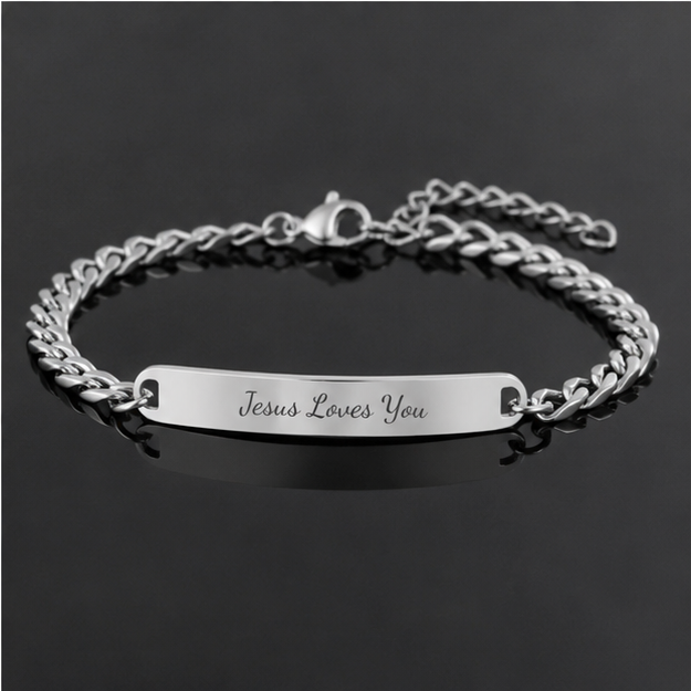 Stainless Steel ID Bracelet - Image 3