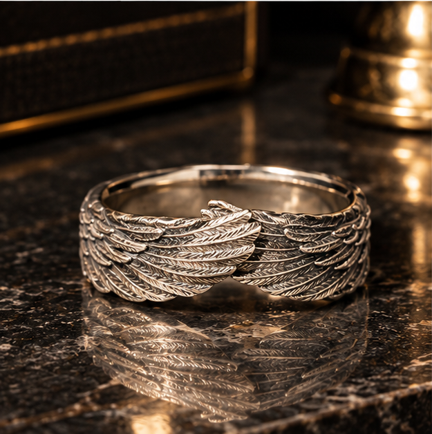 Christian Ring for Men and Women | The Dove's Embrace Ring - Image 6