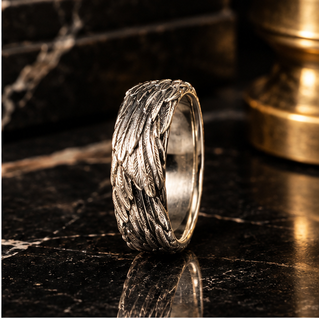 Christian Ring for Men and Women | The Dove's Embrace Ring - Image 3